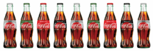 Coca Cola 8oz glass bottles PR