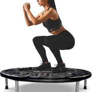 mini trampoline for a workout