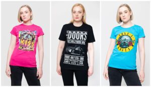 women rock t shirts