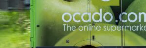 Ocado delivery van Editorial Use Only Jevanto Productions adobe
