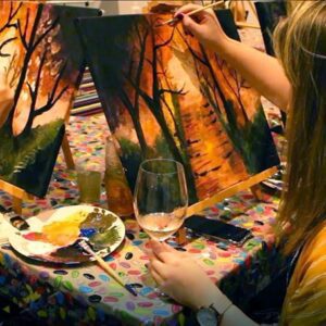 Paint and Sip Experience