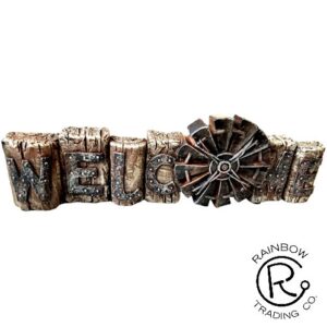 welcome windmill wall or table decor