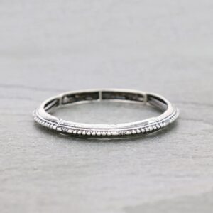 BRACELET WESTERN TEXTURE STRETCH - Robinson's Family Feed 6 bracelet western texture stretch