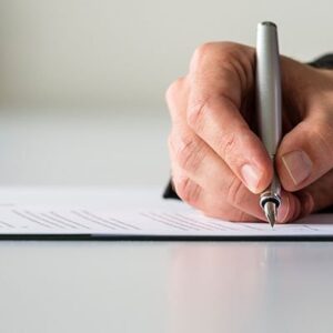legal contract document paperwork Gajus adobe