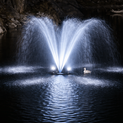 Floating Pond Fountain: A Complete Buying Guide for Pond Owners 3 1 2 hp floating pond fountain1