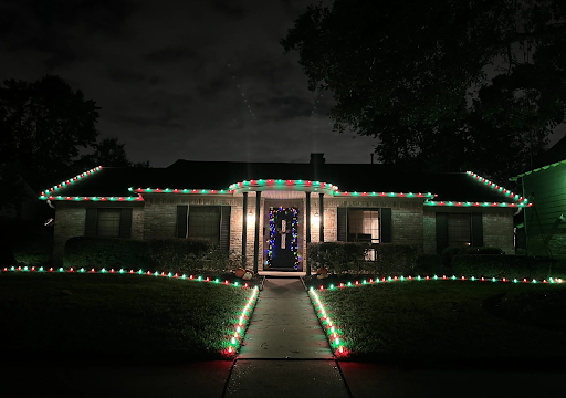 Permanent xmas lights