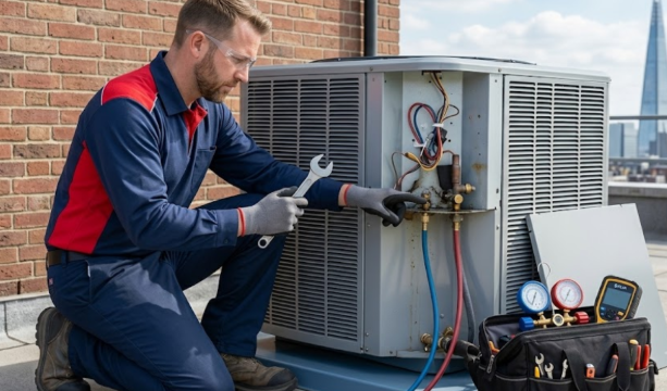 preventing midday AC cooling drop off during extreme heat