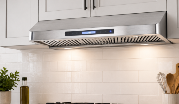 wall mounted ducted range hood