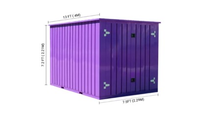An outdoor 16 x 7.5 secure storage unit can provide an alternative by creating a dedicated area for items that need protection from weather, unauthorized access, or general clutter. 