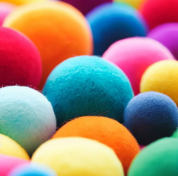 How Can Small Felt Details Unlock Bigger Creative Possibilities? 3 eco friendly felt balls